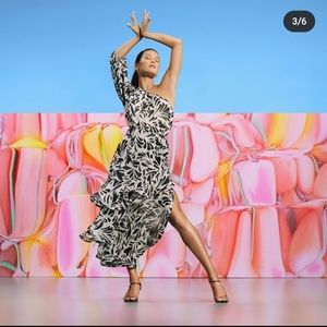 Alexis for Target Botanical Ruffle Dress